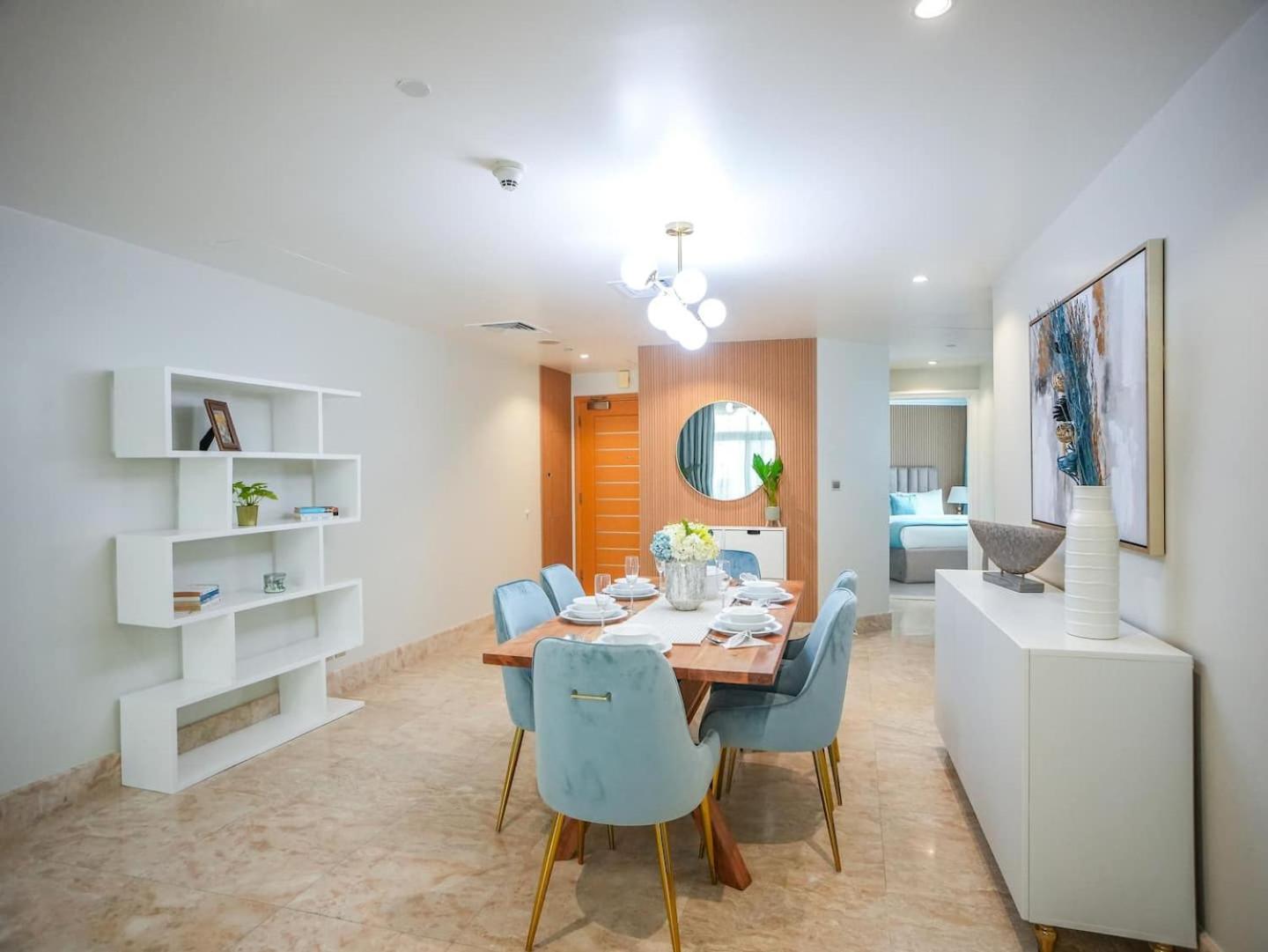 Deluxe 3 Bedroom With Marina & Sea View Dubai Exterior foto